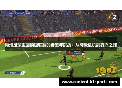 梅州足球重回顶级联赛的希望与挑战：从降级危机到复兴之路