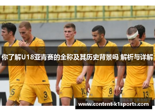 你了解U18亚青赛的全称及其历史背景吗 解析与详解